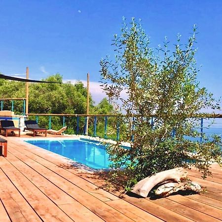 House Tanna Of Villa Intaba Spectacular Sea Views Corfiot Riviera Spartilas Corfu Island Greece Close To Ipsos Beach Szpartílasz Kültér fotó